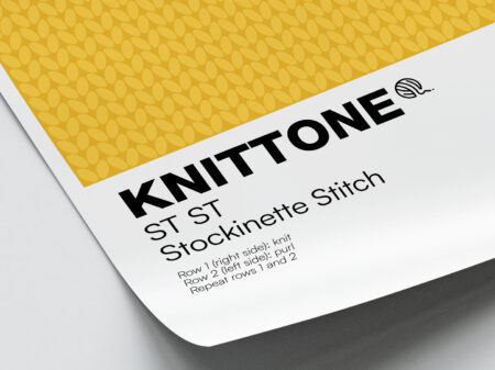 Plakat dziewiarski - KNITTONE - obrazek 2